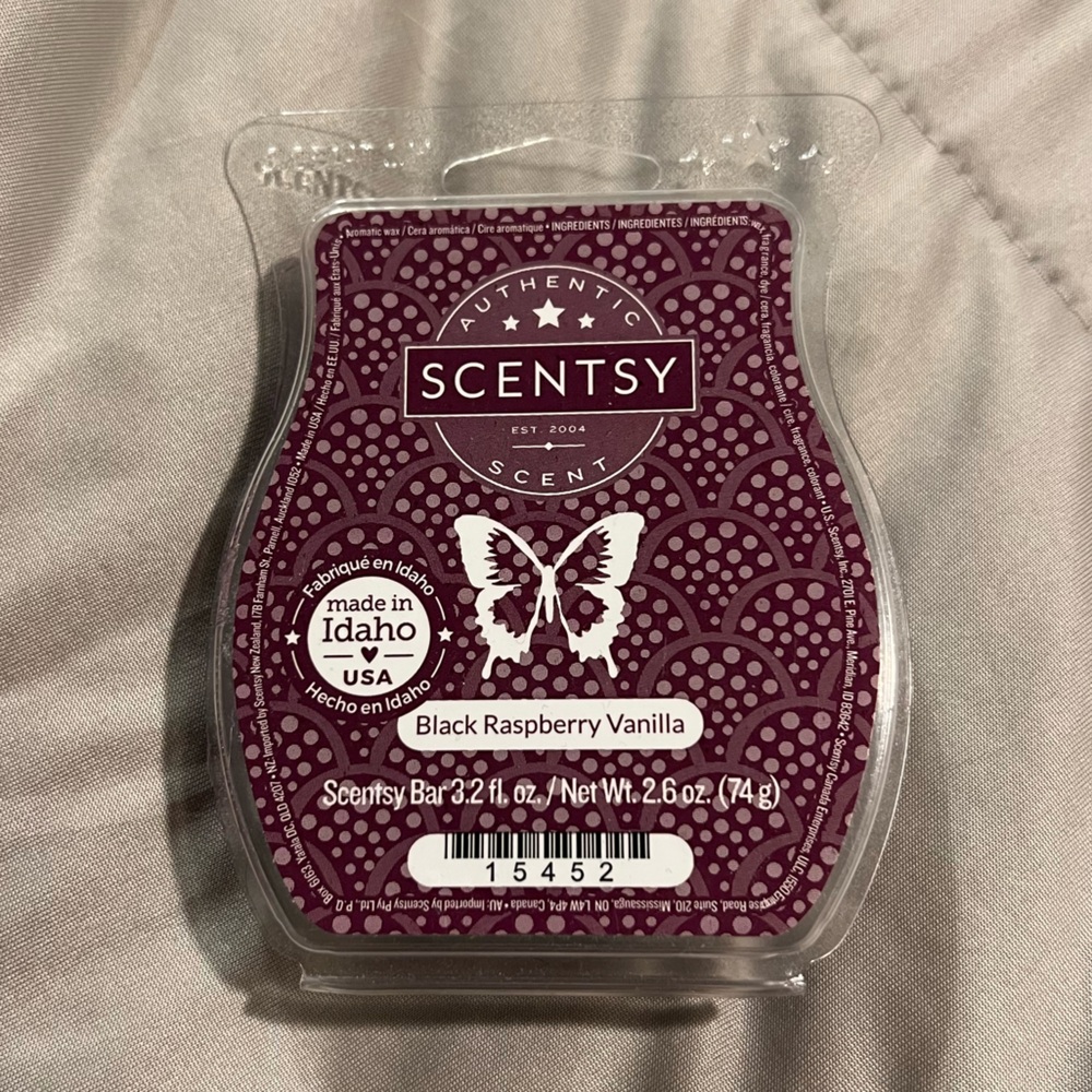 Black Raspberry Vanilla Scent wax Bar